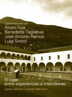cover image of El lugar, entre experiencias e intenciones